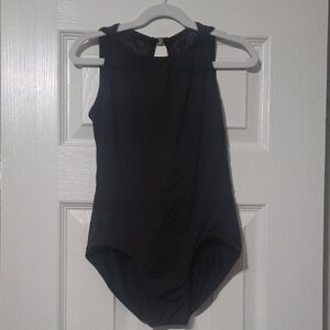 Suffolk Black Leotard Petite